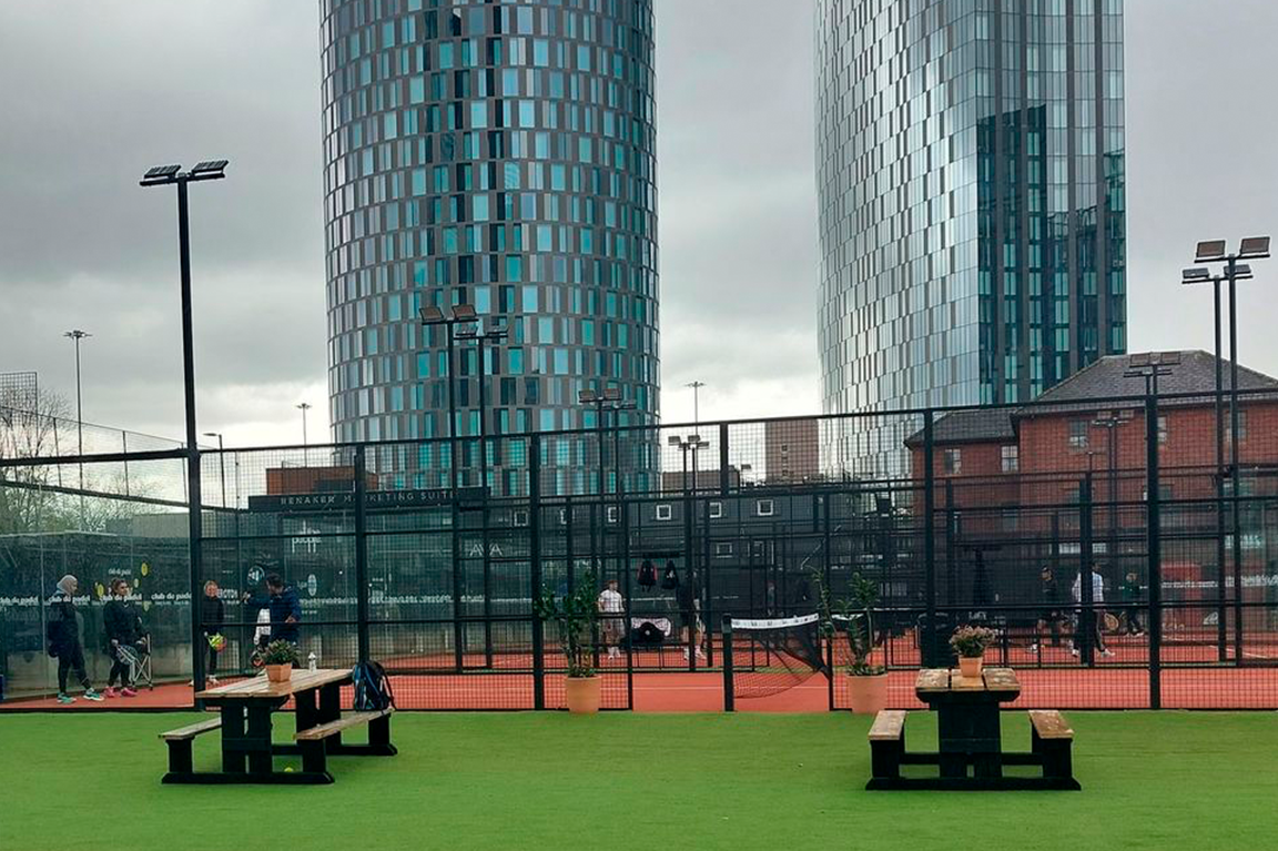 Club de Padel Manchester au Royaume-Uni