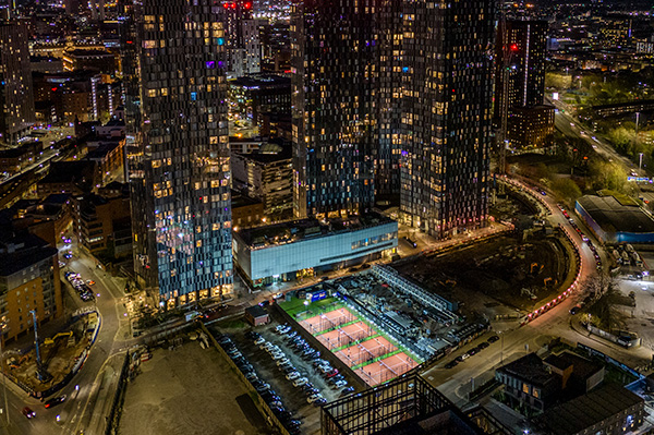 Club de Padel Manchester au Royaume-Uni